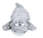 Stuffed Crocodile Plush Toy - Grey