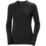 Women's Lifa Merino Midweight 2-IN-1 Crew Base Layer - 990 Black S