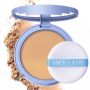 Sace Lady Face Powder Waterproof Sets Makeup Controls Shine Smooth Fine Lines For Flawless Lightweight Finish Long Lasting Matte