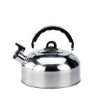 3LT Stove Top Kettle Silver