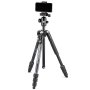 Manfrotto MKELEMII4BMB-BH Element Mii Mobile Bt Black Aluminium Tripod With Ball Head