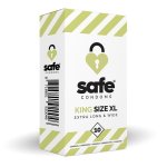 Safe - Condoms King Size XL Extra Long & Wide 10 Pcs