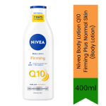 Nivea Body Lotion Q10 Firming Plus Normal Skin Body Lotion 400ML - Premium Pure Firming Lotion For Skin Elasticity Deep Hydratio