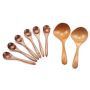 Small Wooden Spoons 6PCS Wooden Teaspoon For Cooking Small Spoon
