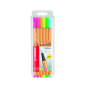 Stabilo Point 88 Fineliner: Assorted Neon Wallet 6S