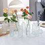 Glass Bud Vases Set Of 12 Small Diamond Bud Vases In Bulk MINI Flower Vases For Centerpieces Vintage Vase For Table Decorations Wedding Office R