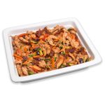Grilled Chicken Baby Marrows Olives & Sun-dried Tomato Pasta