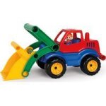 Toy Earth Mover With Toy Figure Aktive Multi-coloured 33CM