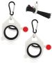 2-PACK Zip Tie Organizer With Cable Ties- Versatile & Reusable