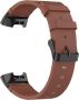Mdm Fitbit Charge 4 / 3 / 3 Se Leather Replacement Strap-brown