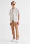 Slim Fit Joggers - Beige