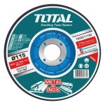 Total Tools Disc Cutting Abrasive Metal 115X3MM