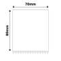 NB549 - NIIMBOT - K3 ONLY - 70X80MM - 360 WHITE LABELS