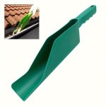 1PC Large Capacity Plastic Eaves Shovel 43.0 Cm Garden Leaf Cleaning Tool Roof Gutter Shovel For Gardening Supplies