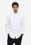 Slim Fit Premium Cotton Shirt - White