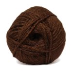 Charity Dk Pullskein Wool 100GR Brown 9000741