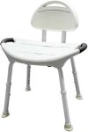 Dura Premium Shower Chair With Backrest