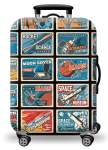 Printed Luggage Protector - Rocket Effect - XL