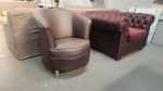 New Leather Air Tub Chair