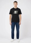 Ben Sherman B Bling Black T-Shirt - XXL Black