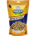 Spicy Peanut Sev Sing Bhujia 190G - Crunchy Besan-coated Batter Fried Peanuts Zesty Chatpata Ready-to-eat Party Munchies South
