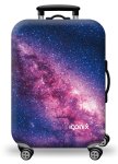 Printed Luggage Protector - Purple Milky Way - XL