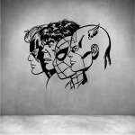 Super Heroes - Grey L 1200 X H 800MM