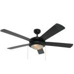 Comet Ceiling Fan - 5 Blades - Natural Wood