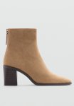 Gloria Leather Boot - Light Pastel Brown