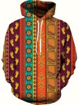 Ethnic Beauty Print Hoodie Cool Hoodies For Men Men's Casual Graphic Design Hooded Sweatshirt Streetwear For Winter Fall As Gift