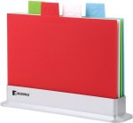 5 Piece With Icon & Holder Set Pp Polypropylene Cutting Board