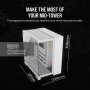 Icue Link 6500X Rgb Mid-tower Dual Chamber PC Case White.