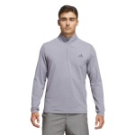Adidas Men's Performance Texture 1 4 Zip Long Sleeve Top