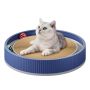 Round Cat Scratcher Turbo Board With Toy Ball Track For Indoor