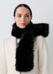 Faux Fur Foulard Scarf