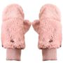 Women Mittens Winter Cover Gloves Warm Flip Top Mitten Soft Fingerless