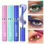 Waterproof Colorful Mascara - Volumizing & Lengthening Suitable For All Skin Types