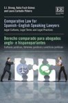 Comparative Law For Spanish-english Lawyers - Legal Cultures Legal Terms And Legal Practices Hardcover