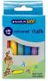 Marlin Kids Coloured Chalk Pack Of 12 Non-toxic Non Edible Allows For Smooth Drawing And Writing On Chalk Board Retail Packaging No Warranty