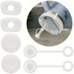6PCS Silicone Spill Stopper Set For Stanley Cups 40 30 Oz - Includes Straw Lids & Leak Plugs Food-grade Tumbler Accessories