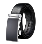 Cowhide Belt Men Leather Belt Automatic Buckle Top Layer Trendy Buckle
