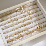 66 Pcs Fashionable Minimalist Flower And Butterfly Stackable Rings Ladies Everyday Commuting Party Wear Stylish Jewelry Assortme