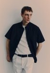 Regular Fit Short-sleeved Shirt - Black