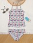 Trendy Girls Bikini Swimsuit Kids Clothes For Summer Beach - Get Ready For Hawaii Vacation