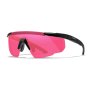 Saber Advanced Vermillion Matte Black Frame W/bag Protective Eyewear