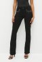 Sissy Boy Axel Mid Waist Bootleg With Bling - Black