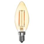 2W LED Filament Cndle 200LM E14 Amr Glbe