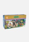 Space 60PC Dino Puzzle With Figures - Multi
