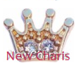 FLC15 - Crown Gold Tone