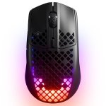 Steelseries 62612 Aerox 3 2022 Wireless Ultra Lightweight Super-fast Mouse With Aquabarrier - Onyx